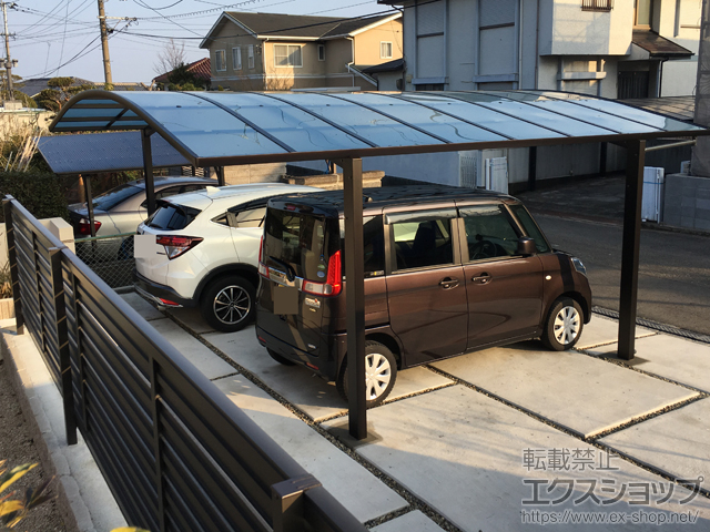 大分県別府市ののカーポート レイナツインポートグラン　積雪〜20cm対応 施工例