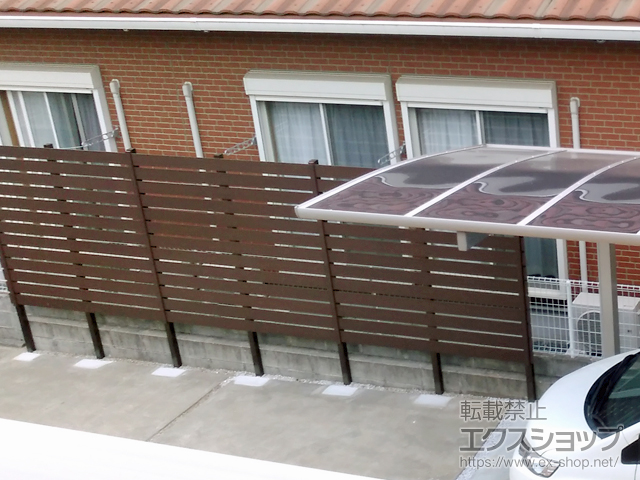 熊本県熊本市のカーポート フェンス 柵施工例