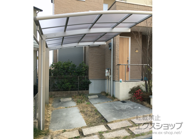 大阪府河内長野市ののカーポート レイナポートグラン　積雪〜20cm対応 施工例