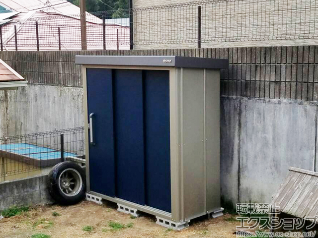 熊本県熊本市のの物置・屋外倉庫 エスケーエイト SK8-50 一般型 1800×800×1940 SK8-50 施工例