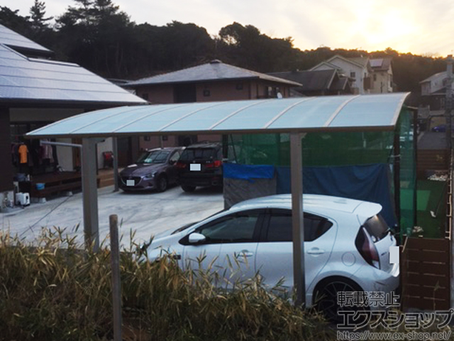 福岡県北九州市ののカーポート レイナポートグラン　積雪〜20cm対応 施工例