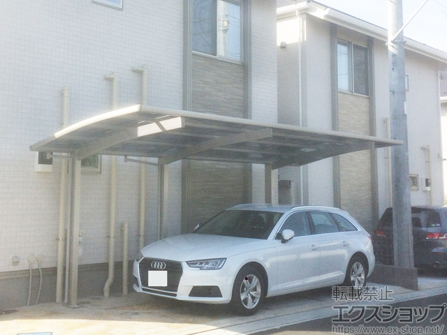 神奈川県大和市ののカーポート レイナポートグラン 延長　積雪〜20cm対応 施工例