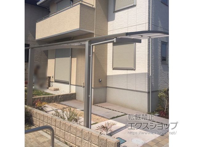 埼玉県ふじみ野市ののカーポート プレシオスポート 積雪〜20cm対応 施工例