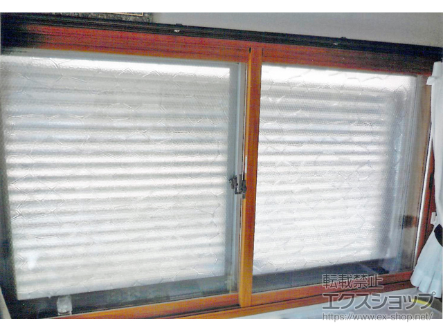 鳥取県鳥取市のの二重窓（内窓） インプラス ダストバリア仕様 引違い窓 2枚建 施工例