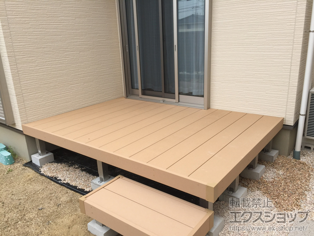 愛知県名古屋市ののウッドデッキ リウッドデッキ 200 施工例