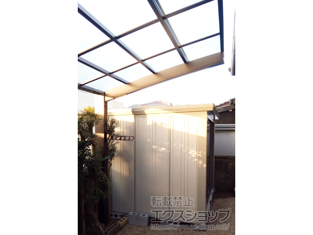 ののサイクルポート・駐輪場 カムフィエースZ ミニタイプ 積雪50cmタイプ 施工例