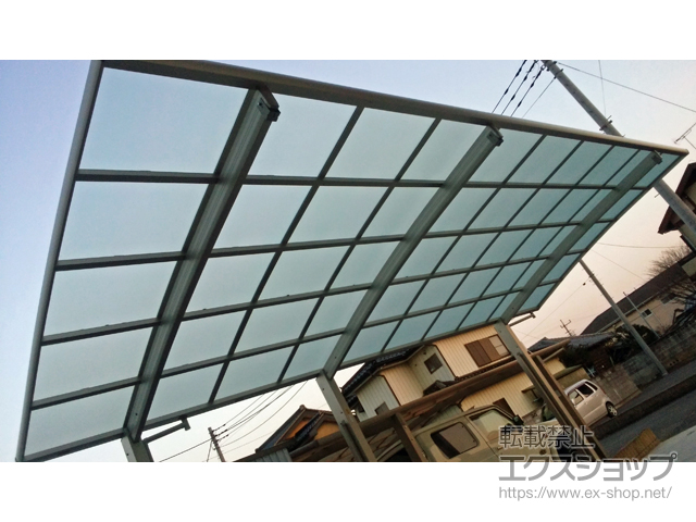 群馬県館林市ののカーポート レイナポートグラン 延長　積雪〜20cm対応 施工例