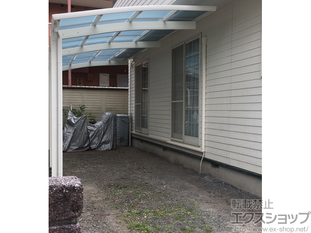 静岡県静岡市ののカーポート レイナポートグラン 延長　積雪〜20cm対応 施工例