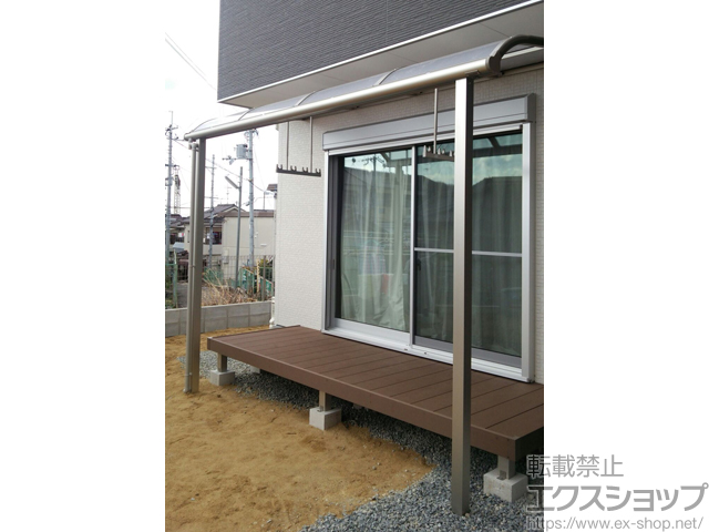 大阪府東大阪市ののウッドデッキ リウッドデッキ 200 施工例