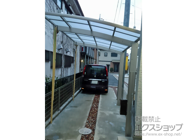 埼玉県川口市ののカーポート プレシオスポート 積雪〜20cm対応 施工例
