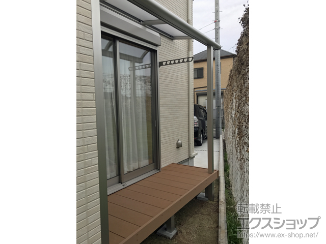 東京都府中市ののウッドデッキ リウッドデッキ 200 施工例