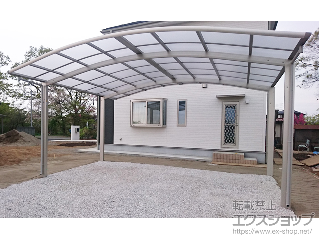 埼玉県狭山市ののカーポート レイナツインポートグラン　積雪〜20cm対応 施工例