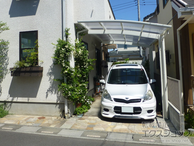 埼玉県川口市ののカーポート レイナポートグラン　積雪〜20cm対応 施工例