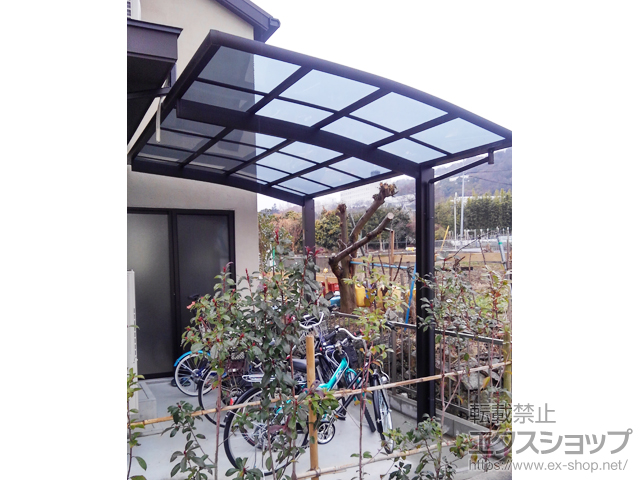 大阪府箕面市ののカーポート レイナポートグラン　積雪〜20cm対応 施工例