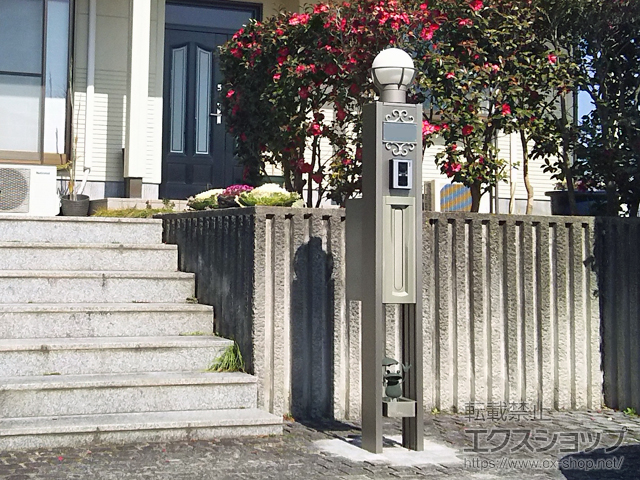 香川県綾歌郡綾川町のの機能門柱・ポスト スクリーンファンクションユニット ベーシックタイプ 施工例