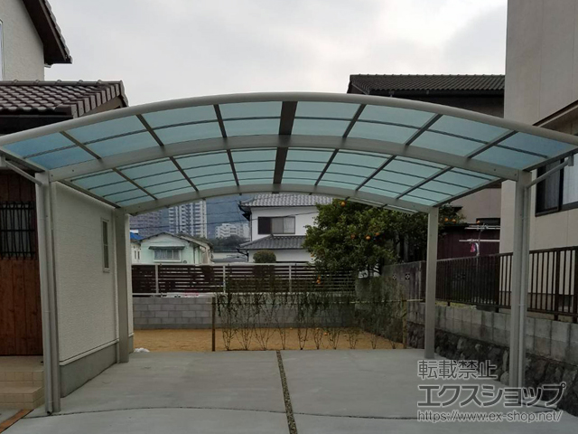 大分県別府市ののカーポート レイナツインポートグラン　積雪〜20cm対応 施工例