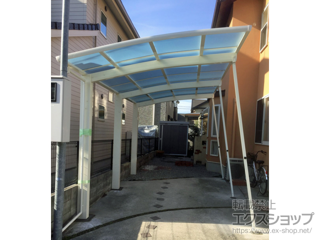 滋賀県彦根市ののカーポート レイナポートグラン50 積雪〜50cm対応 施工例