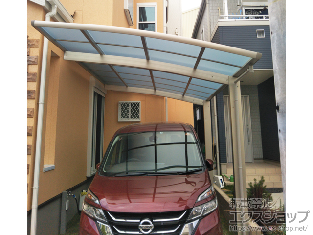 兵庫県尼崎市ののカーポート レイナポートグラン　積雪〜20cm対応 施工例