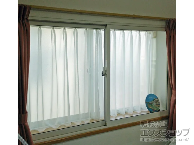 東京都調布市のの内窓（二重窓・二重サッシ） 【01-1】インプラス ダストバリア仕様 引違い窓 2枚建 施工例
