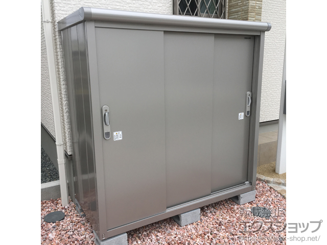 大阪府泉佐野市のの物置・屋外倉庫 エスモ 一般型(ESE-1507E-SS ) 施工例