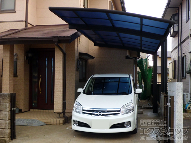 千葉県山武郡芝山町ののカーポート レイナポートグラン　積雪〜20cm対応 施工例