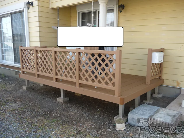 ��錧�����݂�����s��YKKAP�̃E�b�h�f�b�L ���E�b�h�f�b�L 200 �{�H��