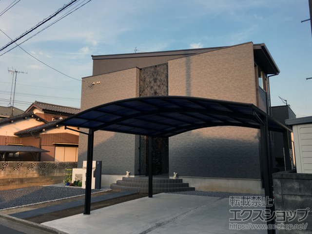 埼玉県加須市ののカーポート レイナツインポートグラン　積雪〜20cm対応 施工例