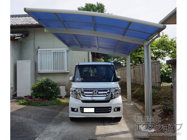 熊本県玉名市ののカーポート レイナポートグラン　積雪〜20cm対応 施工例