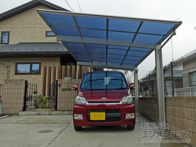 神奈川県横浜市ののカーポート エフルージュグラン　積雪〜20cm対応 施工例