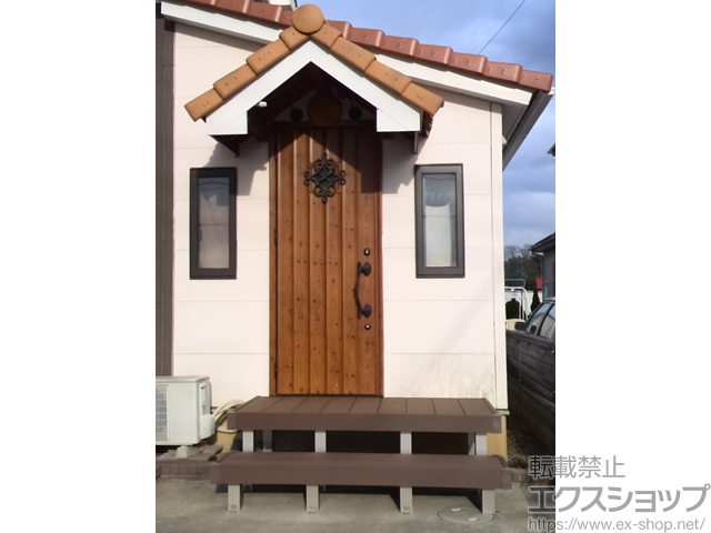 埼玉県川越市ののウッドデッキ リウッドデッキ 200 施工例