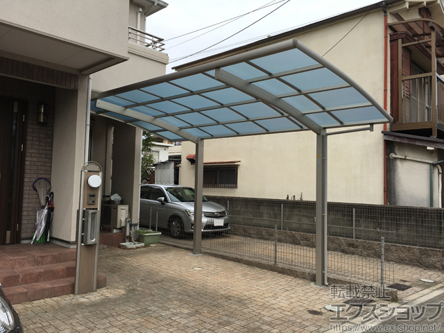 兵庫県西宮市ののカーポート レイナポートグラン　積雪〜20cm対応 施工例
