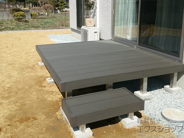 宮城県仙台市ののウッドデッキ リウッドデッキ 200 施工例