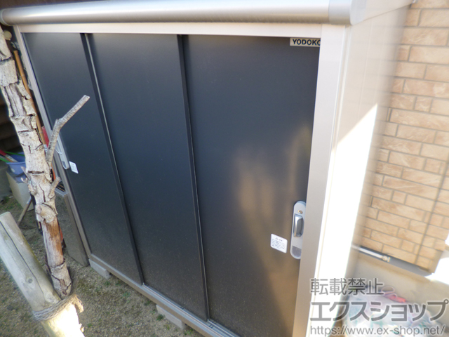 大阪府堺市のの物置・屋外倉庫 エスモ 一般型 1497×750×1501 ESE-1507E-SM 施工例