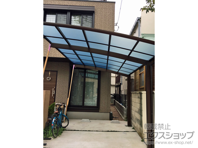 東京都新宿区ののカーポート レイナポートグラン　積雪〜20cm対応 施工例