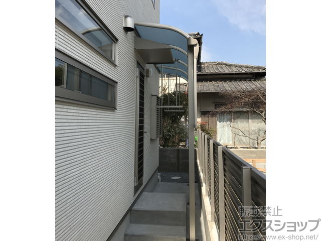 福岡県北九州市ののテラス屋根 ヴェクターテラス R型 テラスタイプ 単体 積雪〜20cm対応 施工例