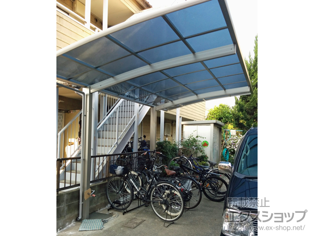 熊本県熊本市ののカーポート プレシオスポート 積雪〜20cm対応 施工例