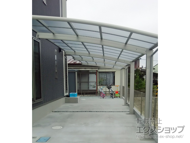 宮城県仙台市ののカーポート レイナポートグラン 縦連棟　積雪〜20cm対応 施工例