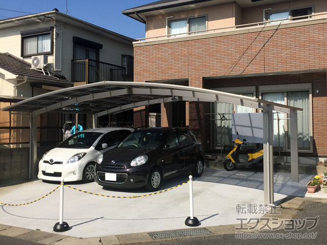 福岡県北九州市ののカーポート レイナトリプルポートグラン　積雪〜20cm対応 施工例