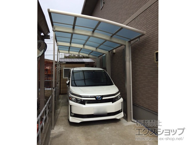 新潟県新潟市ののカーポート レイナポートグラン50 積雪〜50cm対応 施工例