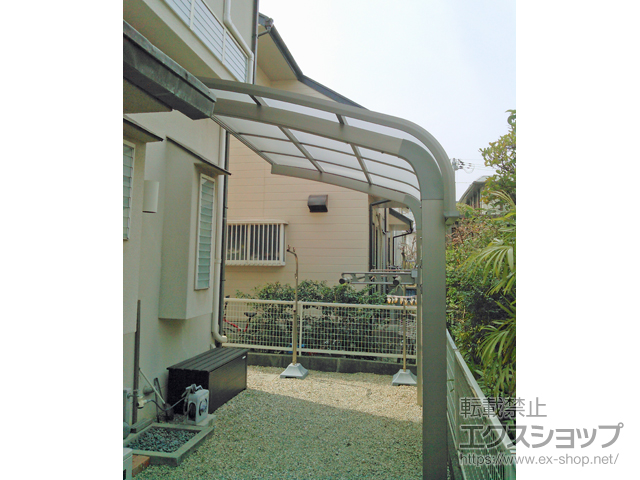 兵庫県芦屋市ののサイクルポート・駐輪場 エクオーレNex 積雪〜20cm対応 施工例