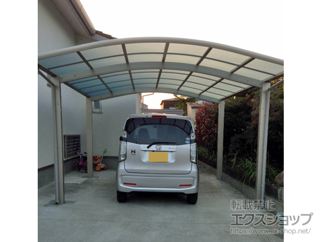 宮崎県宮崎市ののカーポート レイナツインポートグラン　積雪〜20cm対応 施工例