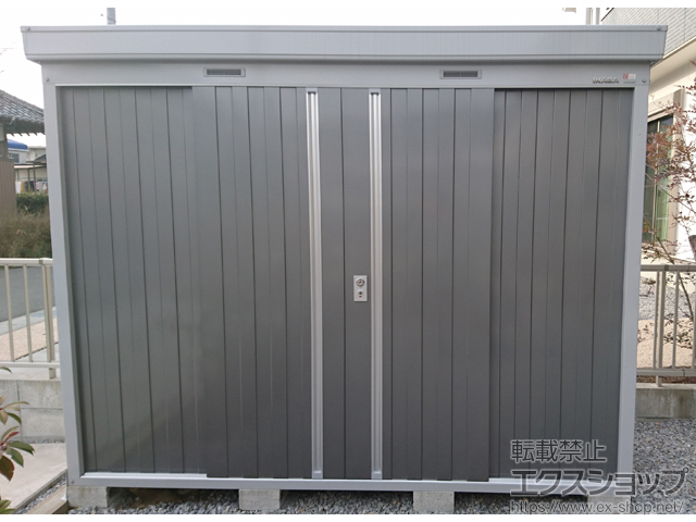 三重県員弁郡東員町ののテラス屋根 プレシオステラス R型 テラスタイプ 単体 積雪〜20cm対応 施工例