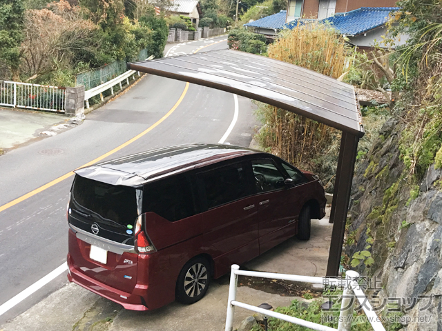 福岡県北九州市ののカーポート レイナポートグラン　積雪〜20cm対応 施工例