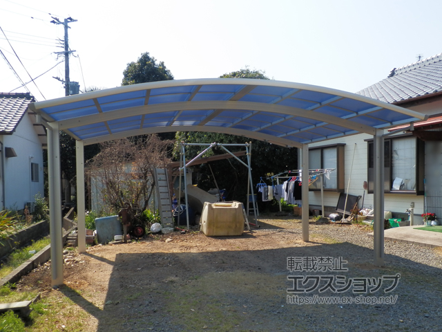 宮崎県児湯郡高鍋町ののカーポート レイナツインポートグラン　積雪〜20cm対応 施工例