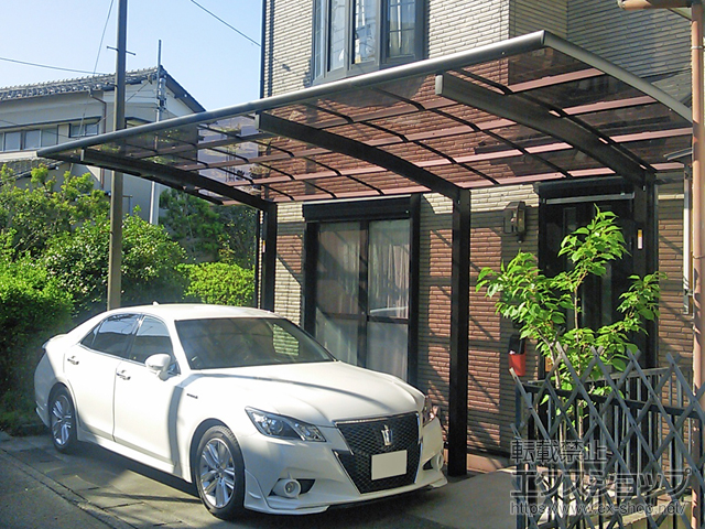 神奈川県川崎市ののカーポート レイナポートグラン 延長　積雪〜20cm対応 施工例