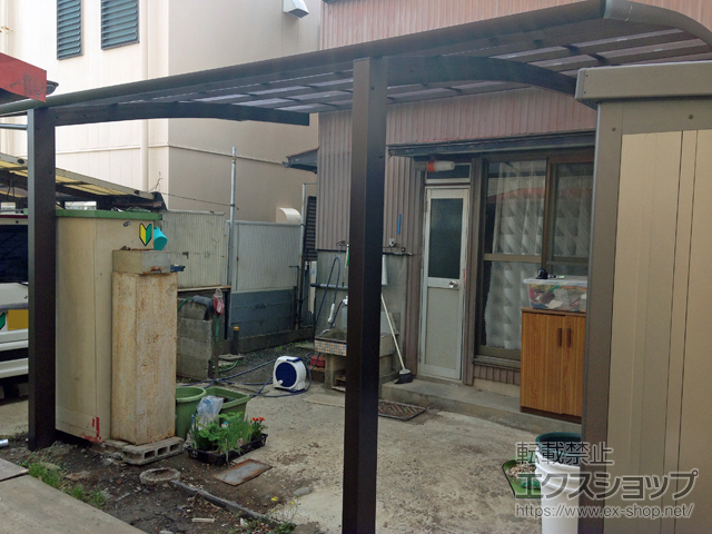 静岡県静岡市ののカーポート レイナポートグラン　積雪〜20cm対応 施工例