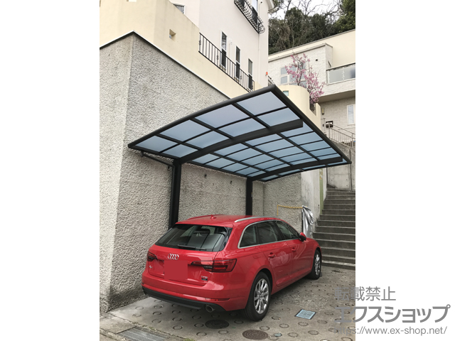 神奈川県鎌倉市ののカーポート レイナポートグラン　積雪〜20cm対応 施工例