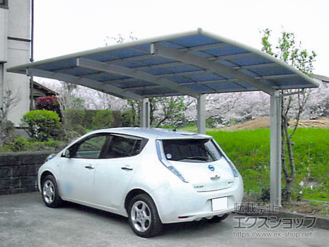 静岡県牧之原市ののカーポート レイナポートグランZ　積雪〜20cm対応 施工例