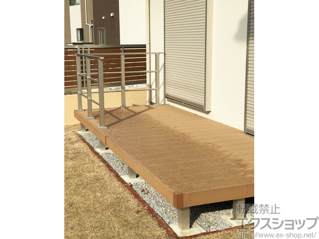 埼玉県川越市ののウッドデッキ リウッドデッキ 200 施工例
