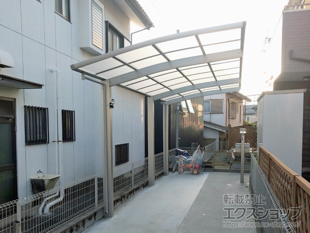 愛知県豊明市ののカーポート レイナポートグラン 延長　積雪〜20cm対応 施工例